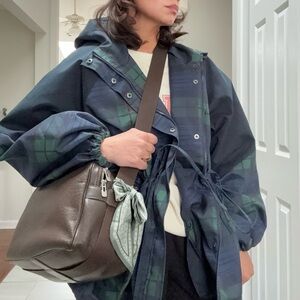 Louis Vuitton Brown Leather Reporter Bag - 100% Authentic!